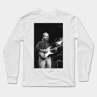 Walter Becker BW Photograph Long Sleeve T-Shirt